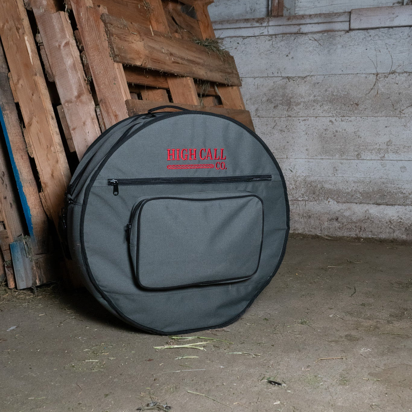 Grey Roping bag