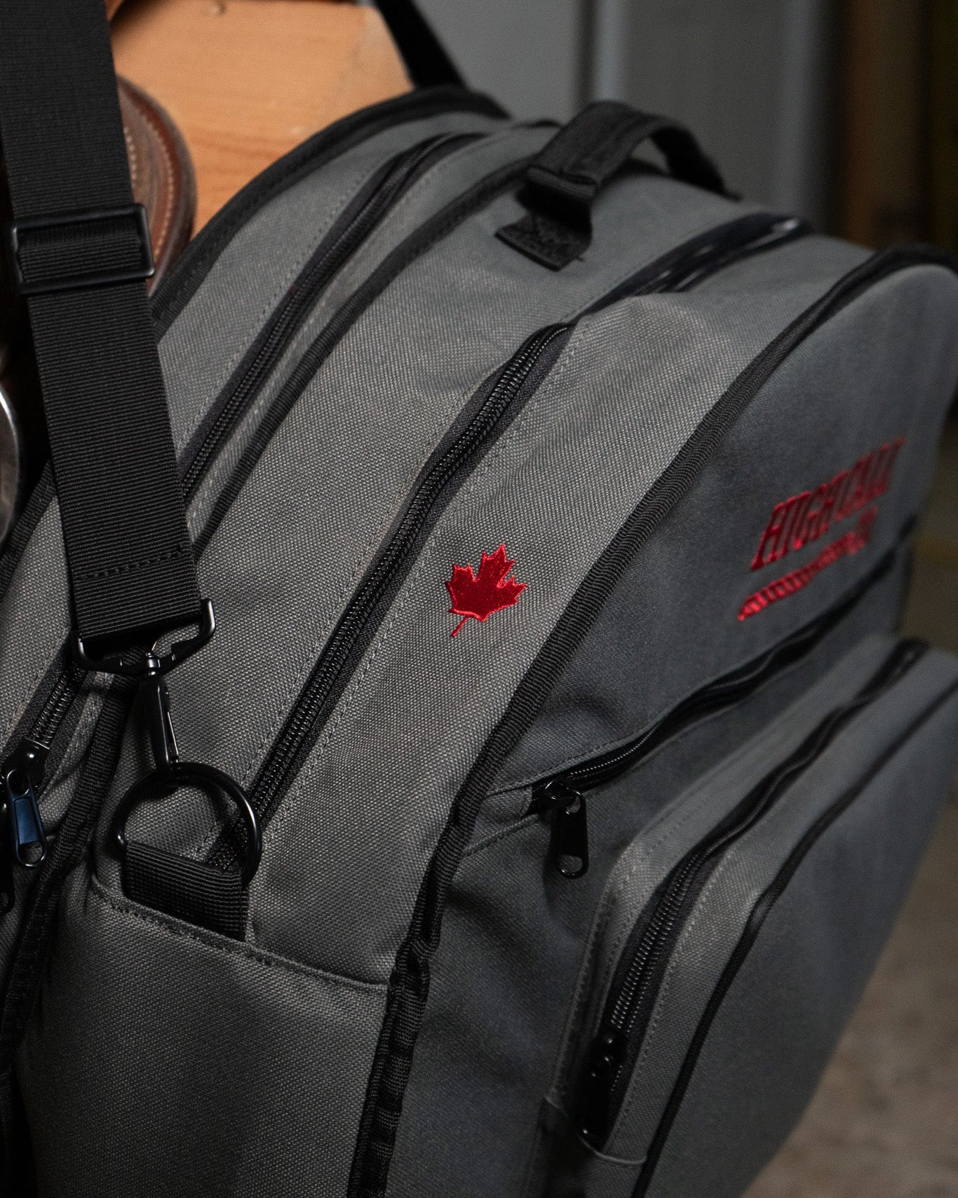 Grey Roping bag