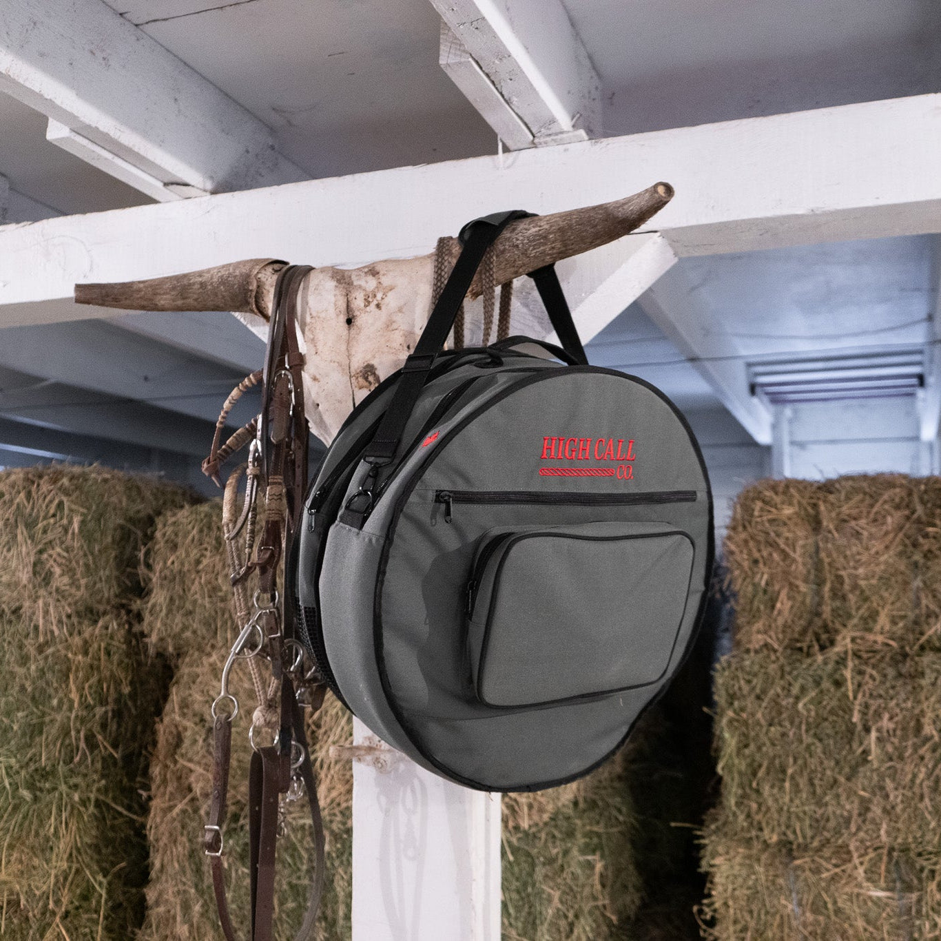Grey Roping bag