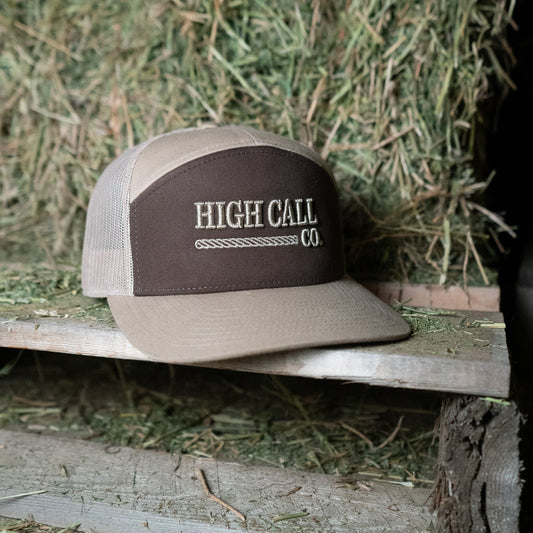 Richardson 7-Panel Hat - Beige